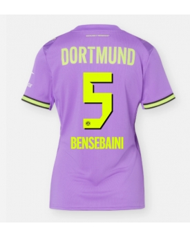 Borussia Dortmund Ramy Bensebaini #5 Maglia Gara Terza Repliche 2026-27 Donna Maniche Corte